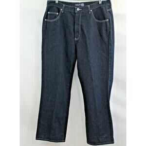 Venezia Jeans Womens Plus size18 Blue Denim High Rise Straight Leg
